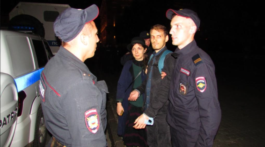 Акция в Волгограде 21.09.2022. Фото Вячеслава Ященко для "Кавказского узла". Акция в Волгограде 21.09.2022. Фото Вячеслава Ященко для "Кавказского узла".