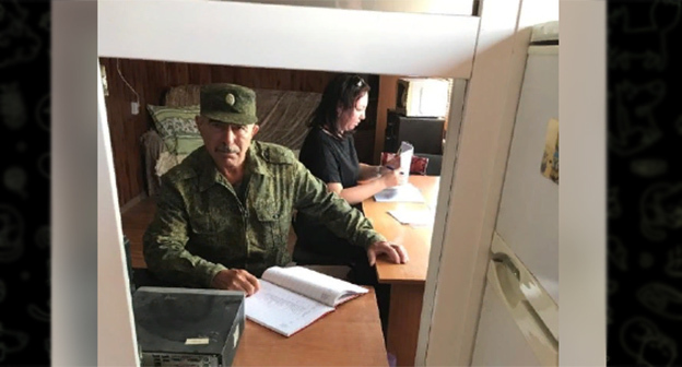 Мобильный призывной пункт. Скриншот https://t.me/ruslan_bisenov/1035 Мобильный призывной пункт. Скриншот https://t.me/ruslan_bisenov/1035