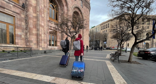 Туристы в Ереване, фото: news.am Туристы в Ереване, фото: news.am
