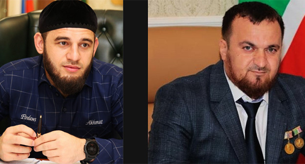 Ибрагим Закриев (слева) и Турпал-Али Ибрагимов. Коллаж "Кавказского узла". Фото: https://chechen.er.ru/ grozny.tv Ибрагим Закриев (слева) и Турпал-Али Ибрагимов. Коллаж "Кавказского узла". Фото: https://chechen.er.ru/ grozny.tv