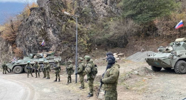 Миоротворцы в Нагорном Карабахе, фото: пресс-служба Минобороны РФ. Миоротворцы в Нагорном Карабахе, фото: пресс-служба Минобороны РФ.