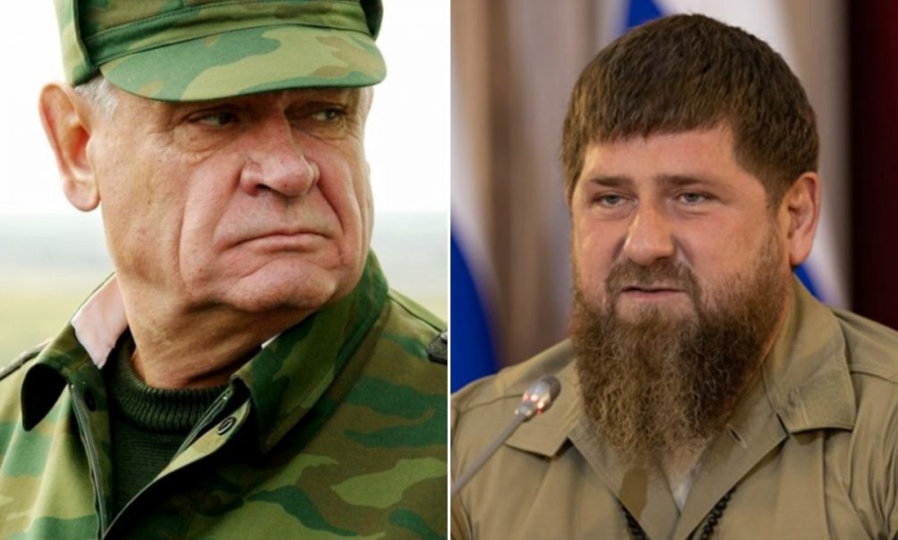 Владимир Болдырев (слева) и Рамзан Кадыров. Коллаж "Кавказского узла" https://bloknot.ru/politika/e-ks-glava-suhoputny-h-vojsk-boldy-rev-otvetil-kady-rovu-na-generala-bla-bla-bla-1045294.html Владимир Болдырев (слева) и Рамзан Кадыров. Коллаж "Кавказского узла" https://bloknot.ru/politika/e-ks-glava-suhoputny-h-vojsk-boldy-rev-otvetil-kady-rovu-na-generala-bla-bla-bla-1045294.html