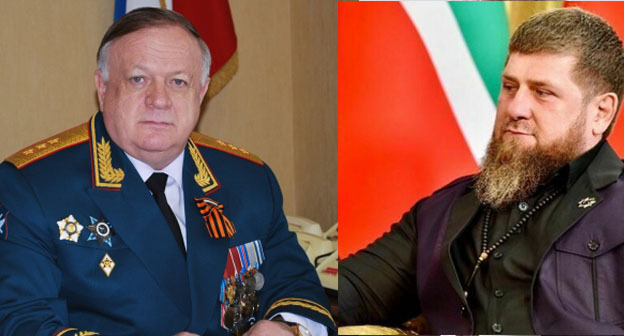 Виктор Заварзин (слева) и Рамзан Кадыров. Коллаж "Кавказского узла". Фото: https://er.ru https://grozny.tv Виктор Заварзин (слева) и Рамзан Кадыров. Коллаж "Кавказского узла". Фото: https://er.ru https://grozny.tv