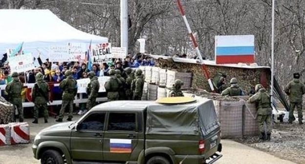Блокада Лачинского коридора. Фото: News.am Блокада Лачинского коридора. Фото: News.am