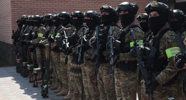 Военнослужащие из Чечни, фото: grozny.tv Военнослужащие из Чечни, фото: grozny.tv