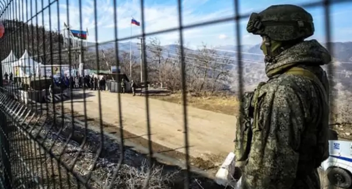 Блокировка Лачинского коридора. Фото: Алвард Григорян для "Кавказского узла" Блокировка Лачинского коридора. Фото: Алвард Григорян для "Кавказского узла"
