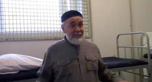 Ахмед Барахоев. Скриншот видео "Кавказского узла" Ахмед Барахоев. Скриншот видео "Кавказского узла"