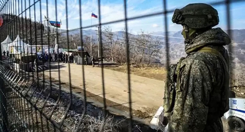 Блокировка Лачинского коридора. Фото: Алвард Григорян для "Кавказского узла" Блокировка Лачинского коридора. Фото: Алвард Григорян для "Кавказского узла"