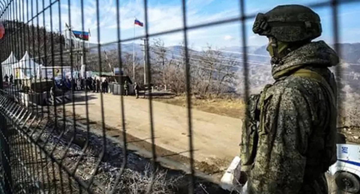 Блокировка Лачинского коридора. Фото: Алвард Григорян для "Кавказского узла" Блокировка Лачинского коридора. Фото: Алвард Григорян для "Кавказского узла"