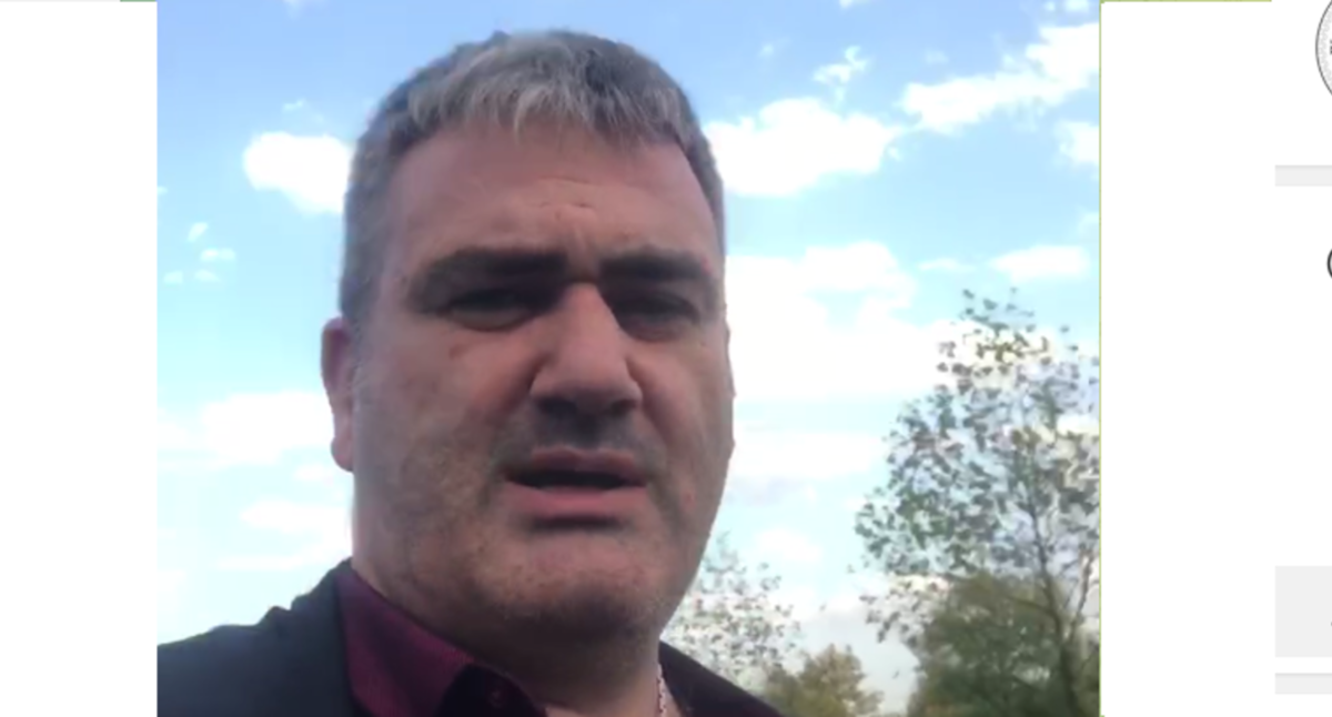 Алан Хасиев. Стоп-кадр видео в его Telegram-канале. https://t.me/vizovvremeni/2612 Алан Хасиев. Стоп-кадр видео в его Telegram-канале. https://t.me/vizovvremeni/2612