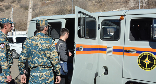 Полиция Нагорного Карабаха. Фото: https://www.facebook.com/photo?fbid=693390872793634&set=pcb.693380546128000 * деятельность компании Meta (владеет Facebook, Instagram и WhatsApp) запрещена в России Полиция Нагорного Карабаха. Фото: https://www.facebook.com/photo?fbid=693390872793634&set=pcb.693380546128000 * деятельность компании Meta (владеет Facebook, Instagram и WhatsApp) запрещена в России
