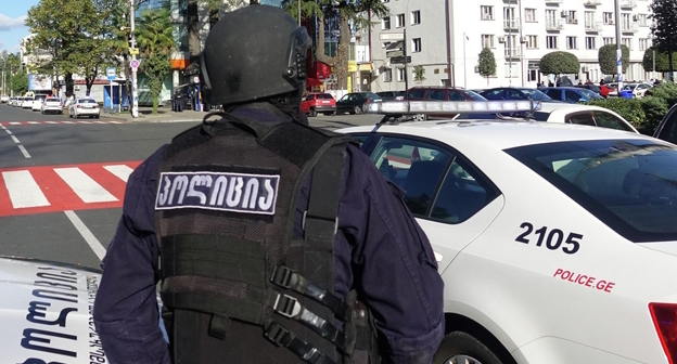 Грузинский силовик. фото: televizia.org Грузинский силовик. фото: televizia.org
