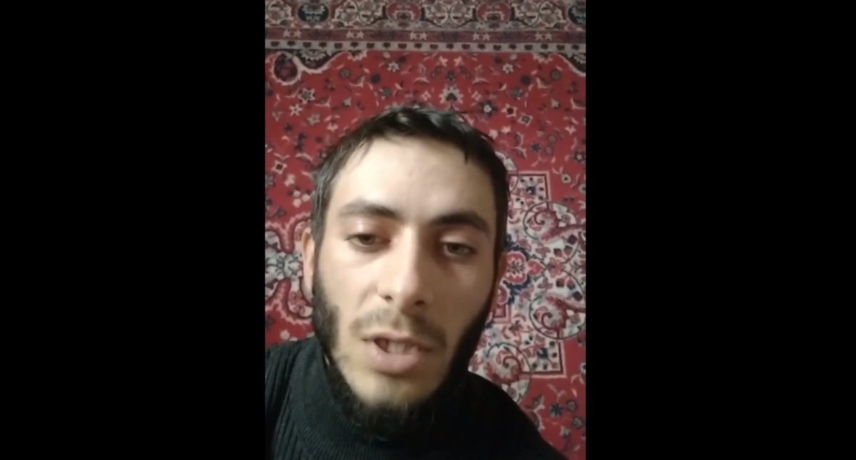 Идрис Арсамиков. Кадр видео, опубликованного на его странице в соцсети "ВКонтакте" 17 февраля 2023 года https://vk.com/video/@id782024934?z=video782024934_456239017%2Fpl_782024934_-2 Идрис Арсамиков. Кадр видео, опубликованного на его странице в соцсети "ВКонтакте" 17 февраля 2023 года https://vk.com/video/@id782024934?z=video782024934_456239017%2Fpl_782024934_-2