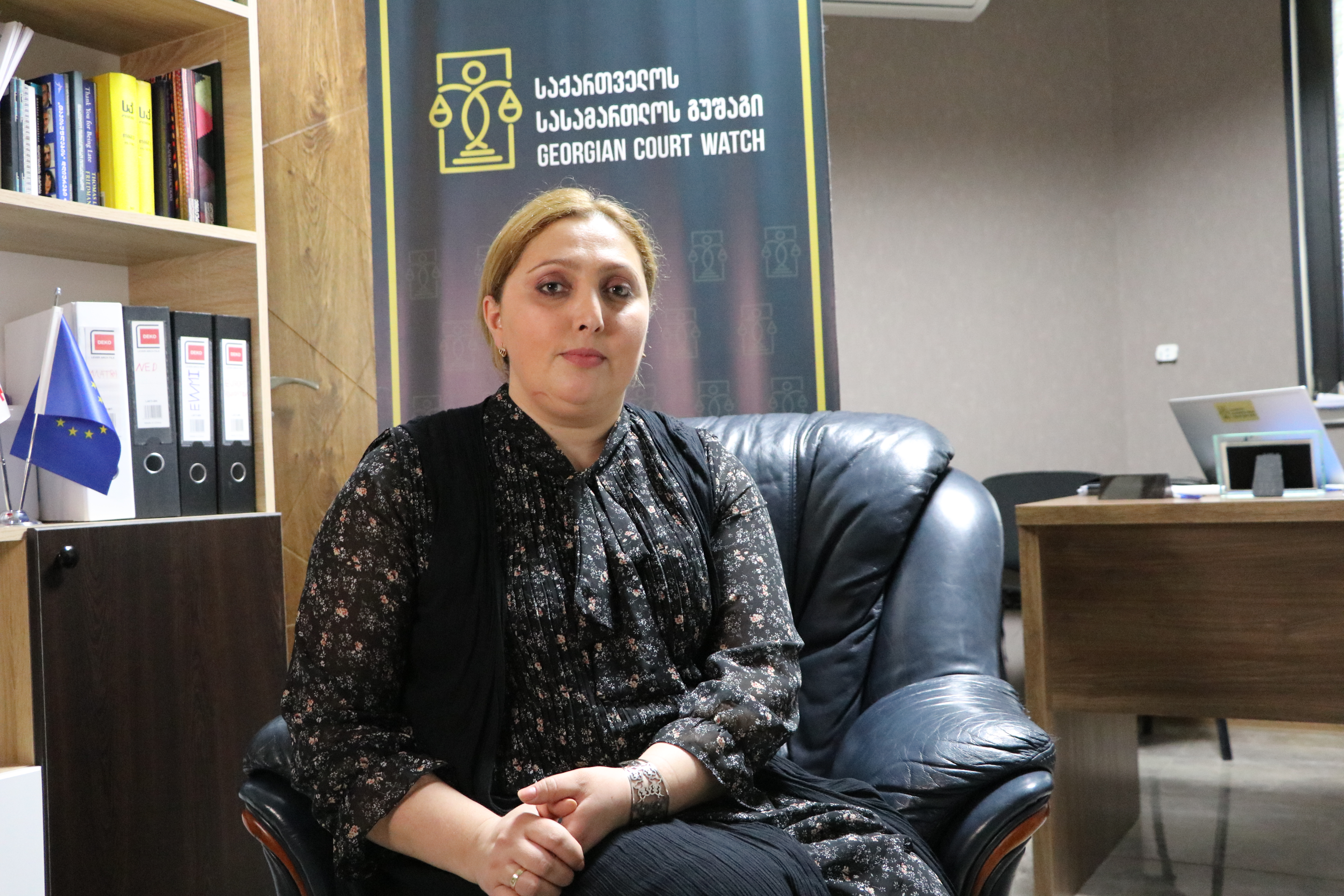 Нази Джанезашвили. Фото: Нино Меманишвили, JAMnews. Нази Джанезашвили. Фото: Нино Меманишвили, JAMnews.
