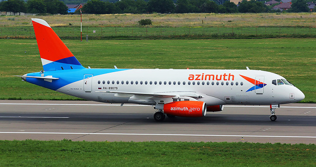Самолет авиакомпании "Азимут". Фото: https://azimuth.aero Самолет авиакомпании "Азимут". Фото: https://azimuth.aero