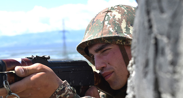 Армянский военнослужащий. Фото: https://mil.am Армянский военнослужащий. Фото: https://mil.am
