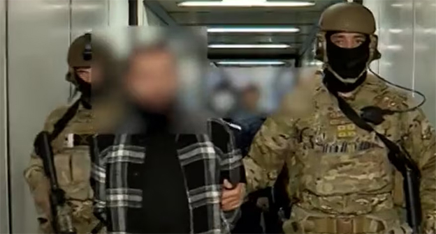 Задержание Цискара Тохосашвили. Скриншот видео Службы государственной безопасности Грузии Задержание Цискара Тохосашвили. Скриншот видео Службы государственной безопасности Грузии