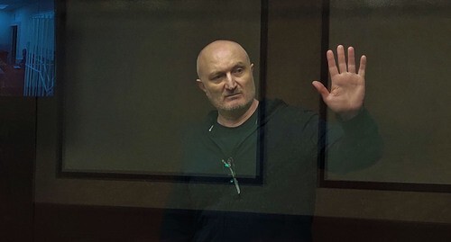 Аслан Гагиев в зале суда. Фото Константина Волгина для "Кавказского узла" Аслан Гагиев в зале суда. Фото Константина Волгина для "Кавказского узла"