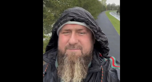 Рамзан Кадыров. Кадр из видео, опубликованного в телеграм-канале главы Чечни 17 сентября 2023 года Рамзан Кадыров. Кадр из видео, опубликованного в телеграм-канале главы Чечни 17 сентября 2023 года
