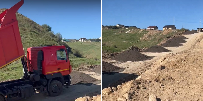 Ремонт дороги в селе Сабнова. Кадры из видео https://vk.com/wall-108870974_756962 Ремонт дороги в селе Сабнова. Кадры из видео https://vk.com/wall-108870974_756962