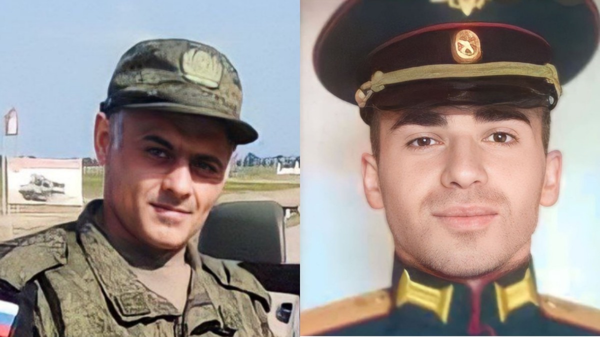 Каинбег Каинбеков (слева) и Магомед Гасанов (справа). Фото из Telegram-канала администрации Магарамкентского района. Каинбег Каинбеков (слева) и Магомед Гасанов (справа). Фото из Telegram-канала администрации Магарамкентского района.