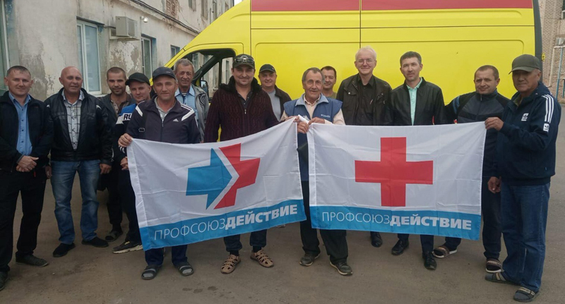 Астраханские водители скорой помощи. Фото: Наиль Адельшинов https://vk.com/wall368809974_3237 Астраханские водители скорой помощи. Фото: Наиль Адельшинов https://vk.com/wall368809974_3237