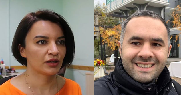 Севиндж Вагифгызы и Ульви Гасанли. "Коллаж Кавказского узла". Фото: https://sova.news/2022/02/08/v-azerbajdzhane-novyj-zakon-o-smi-zhurnalistov-obyazali-registrirovatsya/ https://tlgrm.ru/channels/@Bagramyan26/54388 Севиндж Вагифгызы и Ульви Гасанли. "Коллаж Кавказского узла". Фото: https://sova.news/2022/02/08/v-azerbajdzhane-novyj-zakon-o-smi-zhurnalistov-obyazali-registrirovatsya/ https://tlgrm.ru/channels/@Bagramyan26/54388