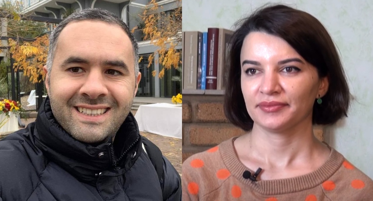 Ульви Гасанли, фото: https://tlgrm.ru/channels/@Bagramyan26/54388, Севиндж Вагифгызы, кадр видео Amerikanın Səsi / YouTube www.youtube.com/watch?v=MXAHM9xLj6Y Коллаж "Кавказского узла". Ульви Гасанли, фото: https://tlgrm.ru/channels/@Bagramyan26/54388, Севиндж Вагифгызы, кадр видео Amerikanın Səsi / YouTube www.youtube.com/watch?v=MXAHM9xLj6Y Коллаж "Кавказского узла".