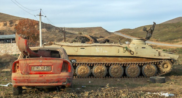 Последствия военных действий в Нагорном Карабахе. Фото Азиза Каримова для "Кавказского узла" Последствия военных действий в Нагорном Карабахе. Фото Азиза Каримова для "Кавказского узла"