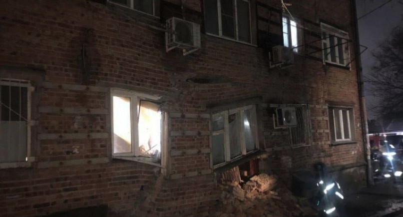 Обрушение дома в Ростове-на-Дону. Фото: МЧС по Ростовской области Обрушение дома в Ростове-на-Дону. Фото: МЧС по Ростовской области