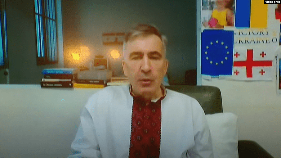 Михаил Саакашвили. Декабрь 2023 г. Скриншот видео https://www.youtube.com/watch?v=usgg0f1oquk Михаил Саакашвили. Декабрь 2023 г. Скриншот видео https://www.youtube.com/watch?v=usgg0f1oquk