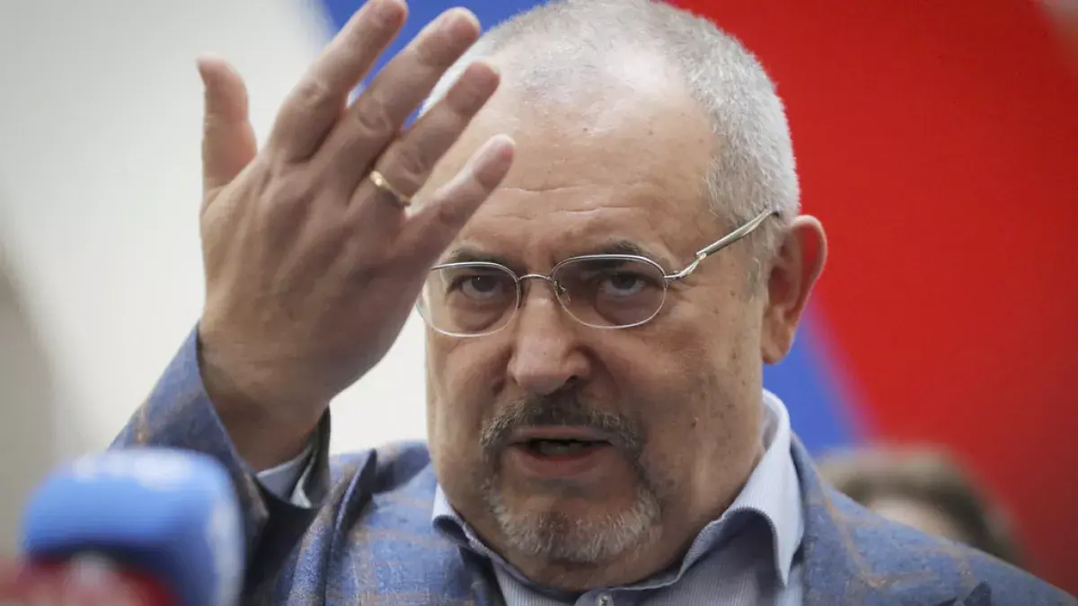 Борис Надеждин. Скриншот видео https://ru.euronews.com/2024/01/31/russia-election-nadezhdin Борис Надеждин. Скриншот видео https://ru.euronews.com/2024/01/31/russia-election-nadezhdin