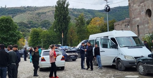 Беженцы из Нагорного Карабаха. Фото Алвард Григорян для "Кавказского узла" Беженцы из Нагорного Карабаха. Фото Алвард Григорян для "Кавказского узла"