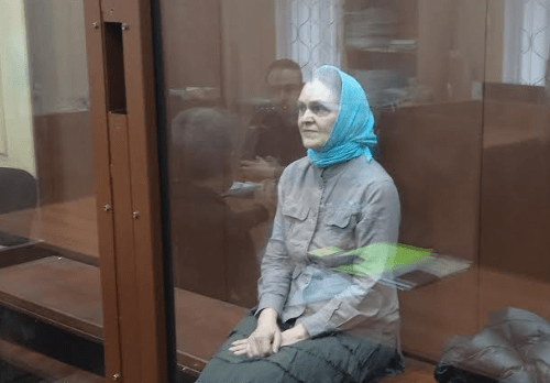 Надежда Кеворкова в суде. Фото корреспондента "Кавказского узла". Надежда Кеворкова в суде. Фото корреспондента "Кавказского узла".