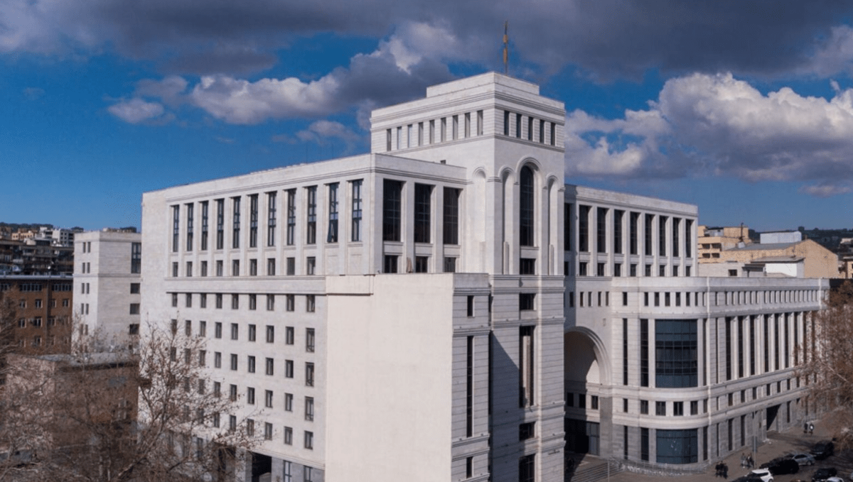 Здание МИД Армении. Фото с сайта https://armlur.am/wp-content/uploads/2023/03/3-hh-agn-1536x864.jpg от 03.03.23 Здание МИД Армении. Фото с сайта https://armlur.am/wp-content/uploads/2023/03/3-hh-agn-1536x864.jpg от 03.03.23