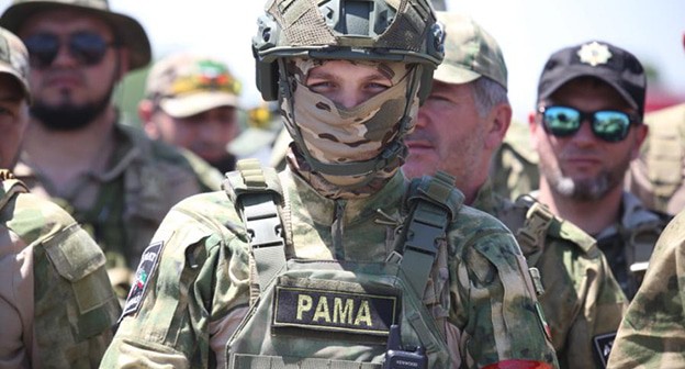 Группа добровольцев отправлена на Украину из Грозного. 4 июня 2024 г. Фото: Грозный Информ https://www.grozny-inform.ru/news/svo/161458/ Группа добровольцев отправлена на Украину из Грозного. 4 июня 2024 г. Фото: Грозный Информ https://www.grozny-inform.ru/news/svo/161458/