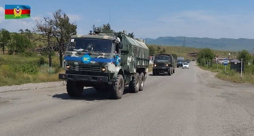 Российские миротворцы покидают Карабах. Кадр видео Минобороны Азербайджана https://mod.gov.az/ru/news/soobshenie-ministerstva-oborony-video-52058.html Российские миротворцы покидают Карабах. Кадр видео Минобороны Азербайджана https://mod.gov.az/ru/news/soobshenie-ministerstva-oborony-video-52058.html