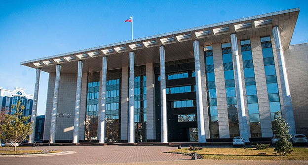 Краснодарский краевой суд. Фото Елены Синеок, "Юга.ру" Краснодарский краевой суд. Фото Елены Синеок, "Юга.ру"