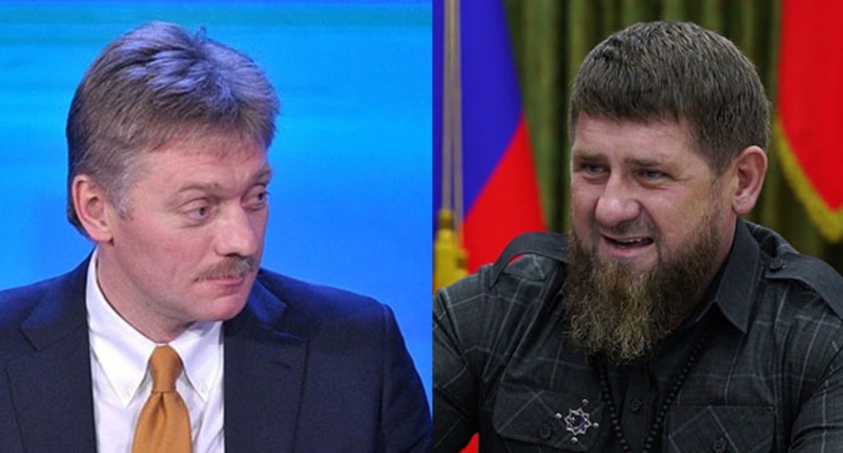 Дмитрий Песков, Рамзан Кадыров. Коллаж "Кавказского узла". Фото: http://www.kremlin.ru Скриншот видео https://www.youtube.com/watch?v=Qmsph0ObD20 Дмитрий Песков, Рамзан Кадыров. Коллаж "Кавказского узла". Фото: http://www.kremlin.ru Скриншот видео https://www.youtube.com/watch?v=Qmsph0ObD20