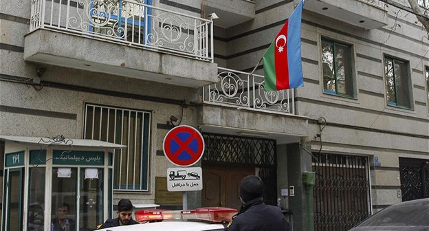 Азербайджанское посольство в Тегеране. Фото: https://1news.az Азербайджанское посольство в Тегеране. Фото: https://1news.az