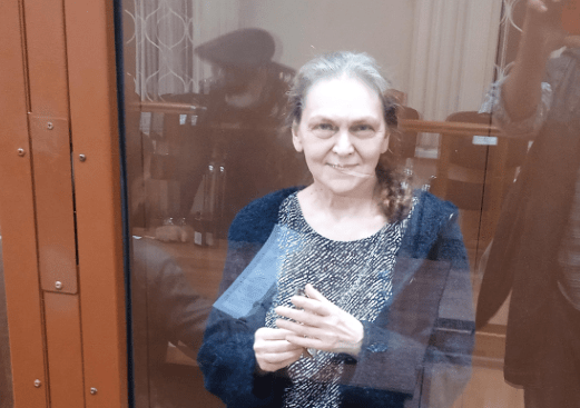 Надежда Кеворкова в суде. Фото корреспондента "Кавказского узла". Надежда Кеворкова в суде. Фото корреспондента "Кавказского узла".