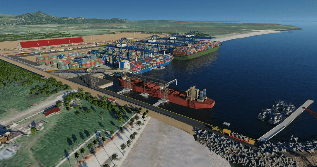 Рендер порта Анаклия. Скриншот с сайта https://cbw.ge/economy/anaklia-port-will-be-built-with-co-participation-of-the-state Рендер порта Анаклия. Скриншот с сайта https://cbw.ge/economy/anaklia-port-will-be-built-with-co-participation-of-the-state
