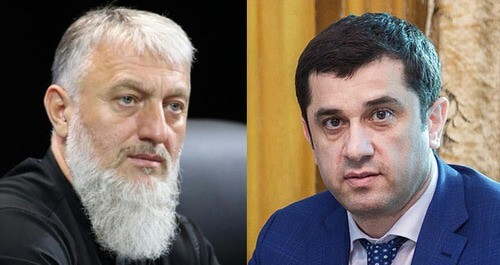 Адам Делимханов (слева) и Бакхан Барахоев. Коллаж "Кавказского узла". Фото: Targimingush https://ru.wikipedia.org Грозный Информ
Адам Делимханов (слева) и Бакхан Барахоев. Коллаж "Кавказского узла". Фото: Targimingush https://ru.wikipedia.org Грозный Информ