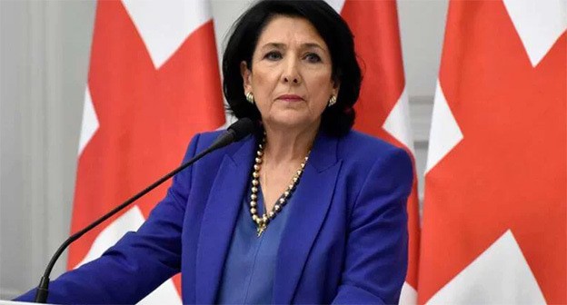 Саломе Зурабишвили. Фото: "Новости Грузии" https://www.newsgeorgia.ge/salome-zurabishvili-vystupila-s-konkretnym-planom-dlja-oppozicii/ Саломе Зурабишвили. Фото: "Новости Грузии" https://www.newsgeorgia.ge/salome-zurabishvili-vystupila-s-konkretnym-planom-dlja-oppozicii/