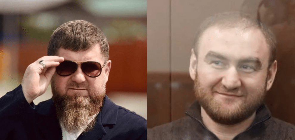 Рамзан Кадыров (слева) и Рауф Арашуков. Коллаж “Кавказского узла”. Скриншот фото из Telegram-канала Кадырова https://t.me/RKadyrov_95/4783 и Instagram (деятельность компании Meta, владеющей соцсетью, запрещена в России) Арашукова https://www.instagram.com/p/CgybCyFMmUm/. Рамзан Кадыров (слева) и Рауф Арашуков. Коллаж “Кавказского узла”. Скриншот фото из Telegram-канала Кадырова https://t.me/RKadyrov_95/4783 и Instagram (деятельность компании Meta, владеющей соцсетью, запрещена в России) Арашукова https://www.instagram.com/p/CgybCyFMmUm/.