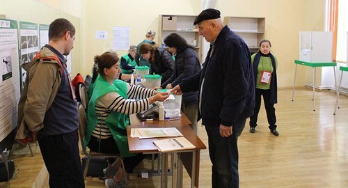 На избирательном участке в Грузии. Фото Инны Кукуджановой для "Кавказского узла". На избирательном участке в Грузии. Фото Инны Кукуджановой для "Кавказского узла".