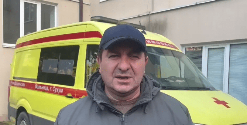 Роберт Киут. Стоп-кадр видео "Апсныпресс" от 16.11.24, https://t.me/apsnypress/16286. Роберт Киут. Стоп-кадр видео "Апсныпресс" от 16.11.24, https://t.me/apsnypress/16286.