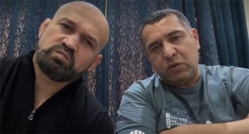 Двое мужчин назвали автора версии о покушении на Кадырова. 20 ноября 2024 г. Скриншот видео https://ria.ru/20241120/kadyrov-1984822164.html?in=l Двое мужчин назвали автора версии о покушении на Кадырова. 20 ноября 2024 г. Скриншот видео https://ria.ru/20241120/kadyrov-1984822164.html?in=l