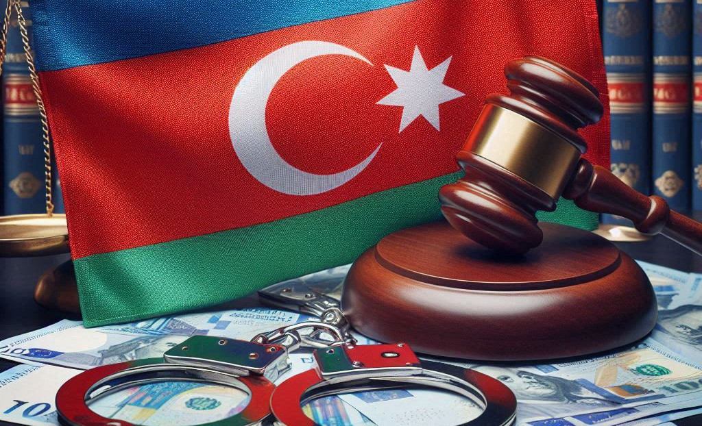 Суд в Азербайджане. Иллюстрация создана «Кавказским узлом» с помощью ИИ в программе Photoshop Суд в Азербайджане. Иллюстрация создана «Кавказским узлом» с помощью ИИ в программе Photoshop