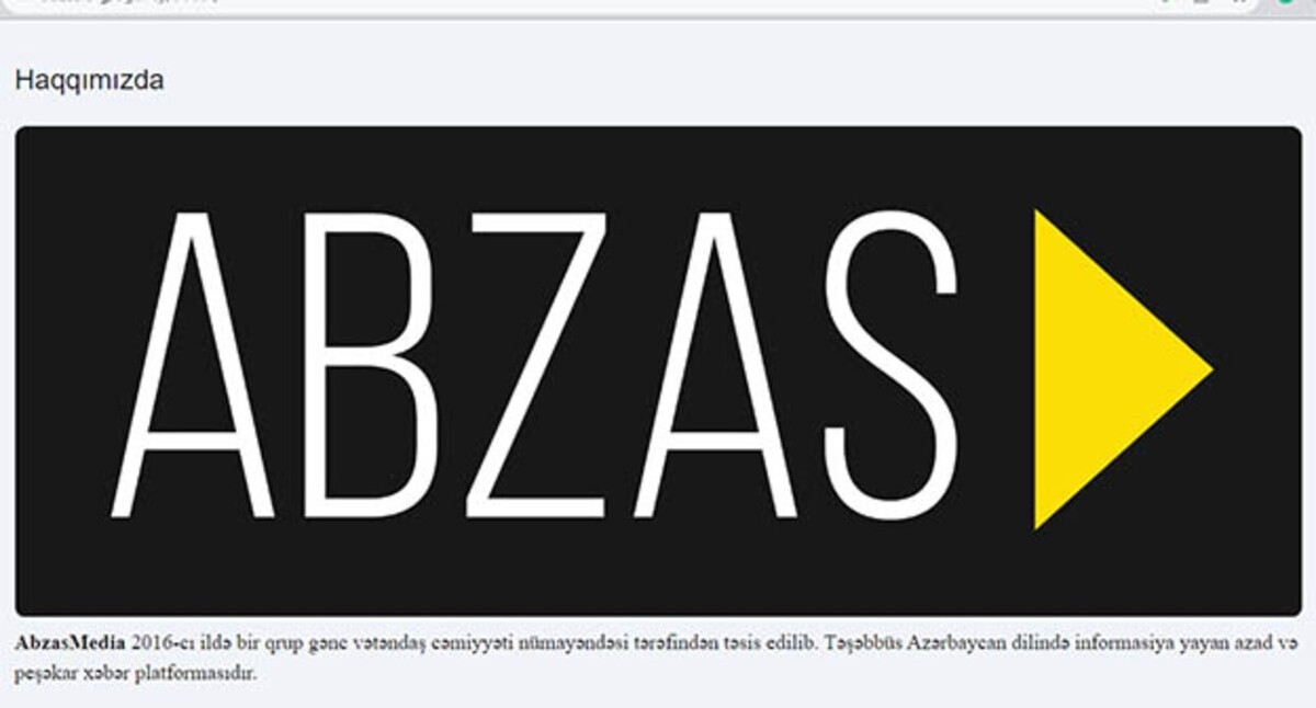 Логотип Abzas Media. https://abzas.org/en/ Логотип Abzas Media. https://abzas.org/en/
